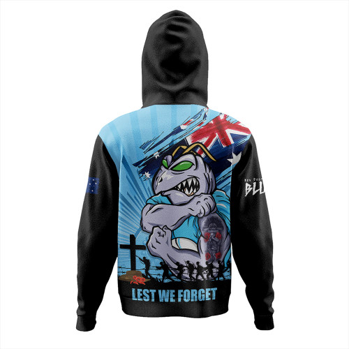 New South Wales Blues Hoodie Fearless ANZAC Defender New South Wales Blues Hoodie Fearless ANZAC Defender