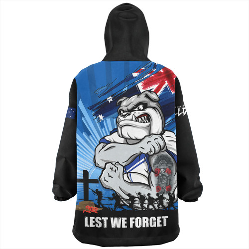Canterbury-Bankstown Bulldogs Snug Hoodie Fearless ANZAC Defender Canterbury-Bankstown Bulldogs Snug Hoodie Fearless ANZAC Defender