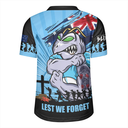 New South Wales Blues Rugby Jersey Fearless ANZAC Defender New South Wales Blues Rugby Jersey Fearless ANZAC Defender
