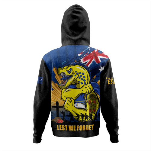 Parramatta Eels Hoodie Fearless ANZAC Defender Parramatta Eels Hoodie Fearless ANZAC Defender