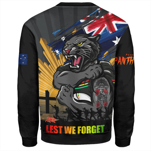 Penrith Panthers Sweatshirt Fearless ANZAC Defender