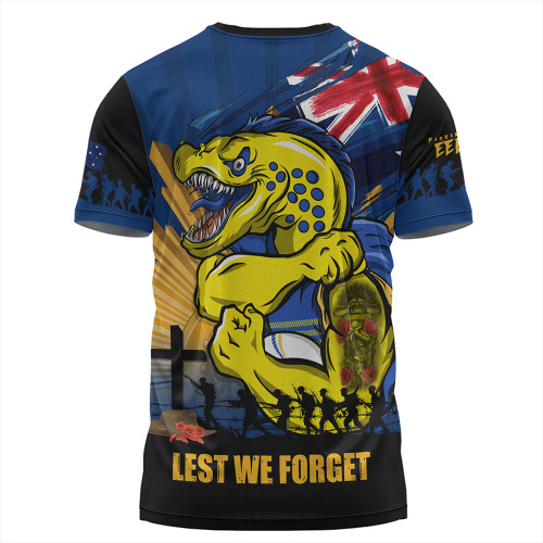 Parramatta Eels T-Shirt Fearless ANZAC Defender Parramatta Eels T-Shirt Fearless ANZAC Defender