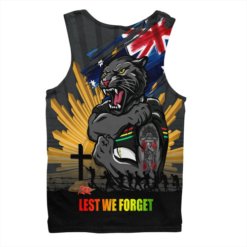 Penrith Panthers Men Singlet Fearless ANZAC Defender