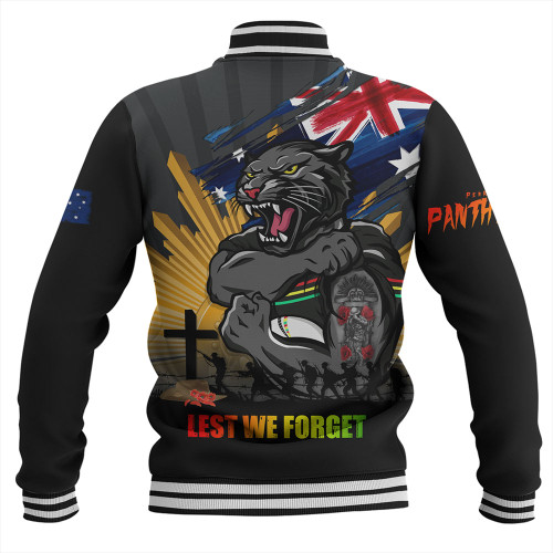 Penrith Panthers Baseball Jacket Fearless ANZAC Defender