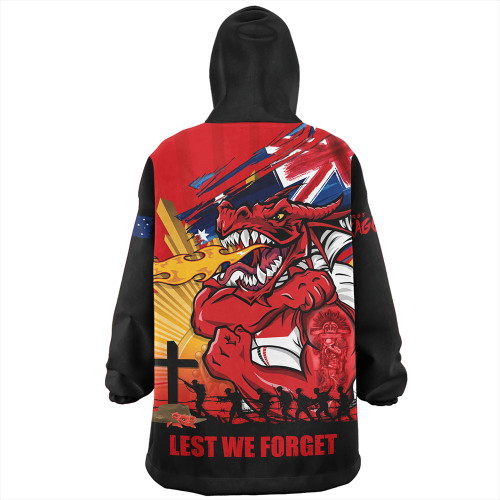 St. George Illawarra Dragons Snug Hoodie Fearless ANZAC Defender St. George Illawarra Dragons Snug Hoodie Fearless ANZAC Defender