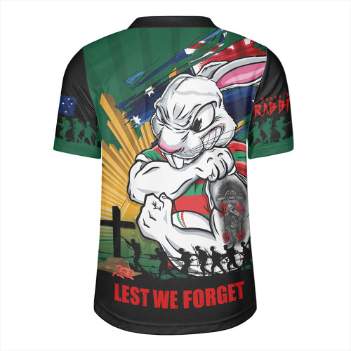 South Sydney Rabbitohs Rugby Jersey Fearless ANZAC Defender