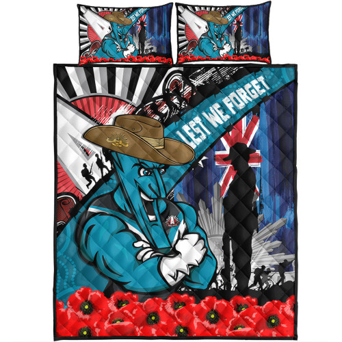 Port Adelaide Quilt Bed Set Anzac Day Honor United In Spirit Port Adelaide Quilt Bed Set Anzac Day Honor United In Spirit
