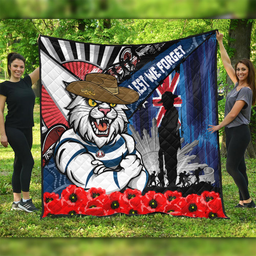 Geelong Cats Quilt Anzac Day Honor United In Spirit Geelong Cats Quilt Anzac Day Honor United In Spirit