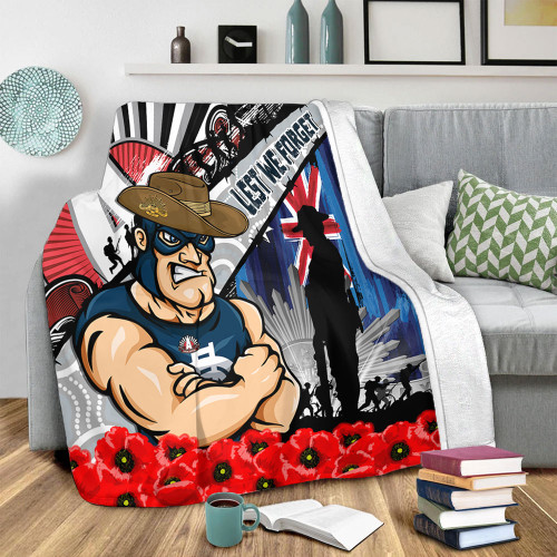 Carlton Blanket Anzac Day Honor United In Spirit Carlton Blanket Anzac Day Honor United In Spirit