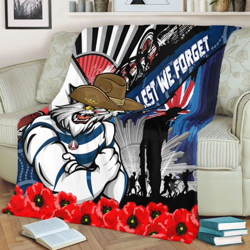 Geelong Cats Blanket Anzac Day Honor United In Spirit Geelong Cats Blanket Anzac Day Honor United In Spirit