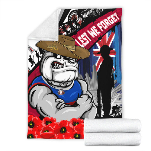 Western Bulldogs Blanket Anzac Day Honor United In Spirit Western Bulldogs Blanket Anzac Day Honor United In Spirit
