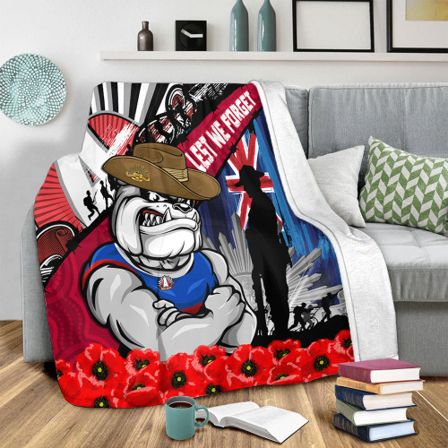 Western Bulldogs Blanket Anzac Day Honor United In Spirit Western Bulldogs Blanket Anzac Day Honor United In Spirit
