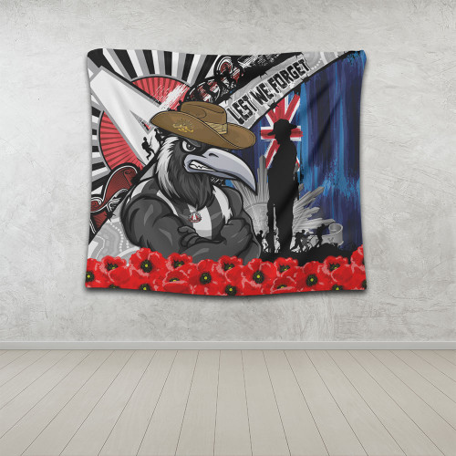 Collingwood Tapestry Anzac Day Honor United In Spirit Collingwood Tapestry Anzac Day Honor United In Spirit