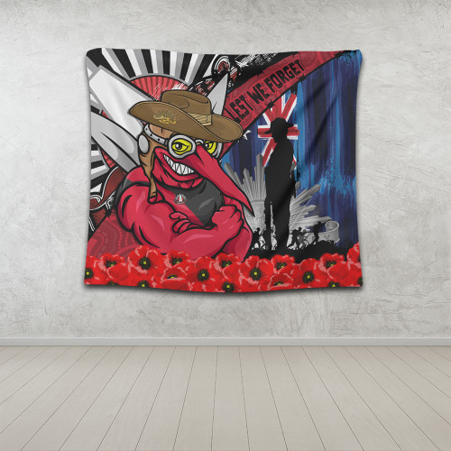 Essendon Tapestry Anzac Day Honor United In Spirit