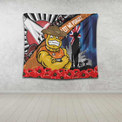 GWS GIANTS Tapestry Anzac Day Honor United In Spirit GWS GIANTS Tapestry Anzac Day Honor United In Spirit