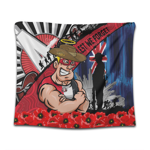 St Kilda Tapestry Anzac Day Honor United In Spirit St Kilda Tapestry Anzac Day Honor United In Spirit