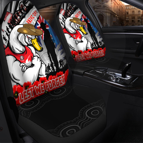 Sydney Swans Car Seat Cover Anzac Day Honor United In Spirit
