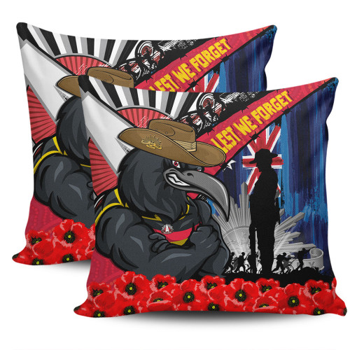 Adelaide Crows Pillow Cases Anzac Day Honor United In Spirit Adelaide Crows Pillow Cases Anzac Day Honor United In Spirit