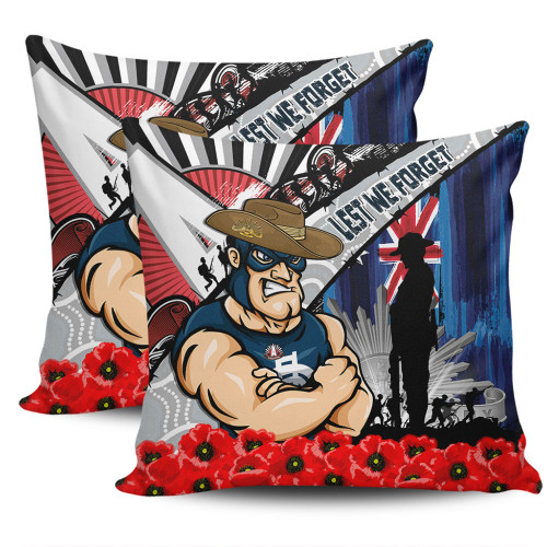Carlton Pillow Cases Anzac Day Honor United In Spirit