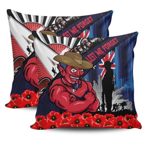 Melbourne Pillow Cases Anzac Day Honor United In Spirit