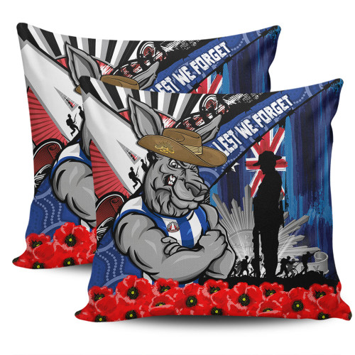 North Melbourne Pillow Cases Anzac Day Honor United In Spirit North Melbourne Pillow Cases Anzac Day Honor United In Spirit