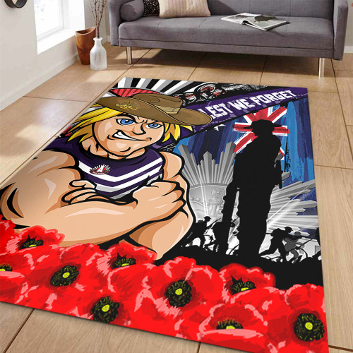Fremantle Area Rug Anzac Day Honor United In Spirit Fremantle Area Rug Anzac Day Honor United In Spirit