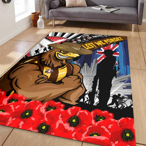 Hawthorn Area Rug Anzac Day Honor United In Spirit Hawthorn Area Rug Anzac Day Honor United In Spirit