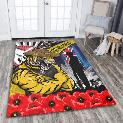 Richmond Area Rug Anzac Day Honor United In Spirit Richmond Area Rug Anzac Day Honor United In Spirit