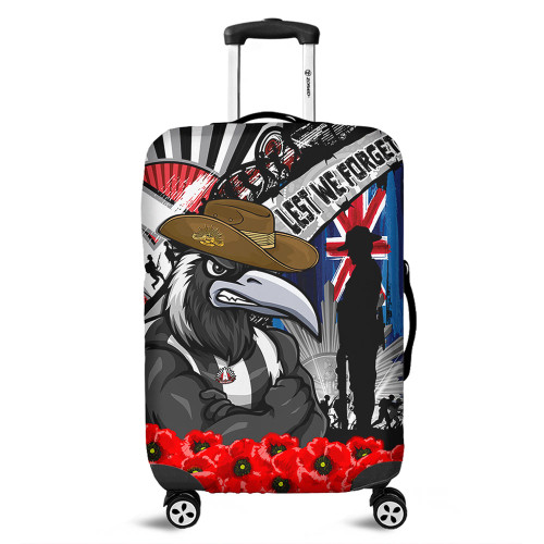 Collingwood Luggage Cover Anzac Day Honor United In Spirit Collingwood Luggage Cover Anzac Day Honor United In Spirit