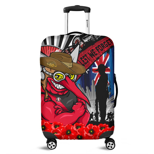 Essendon Luggage Cover Anzac Day Honor United In Spirit Essendon Luggage Cover Anzac Day Honor United In Spirit