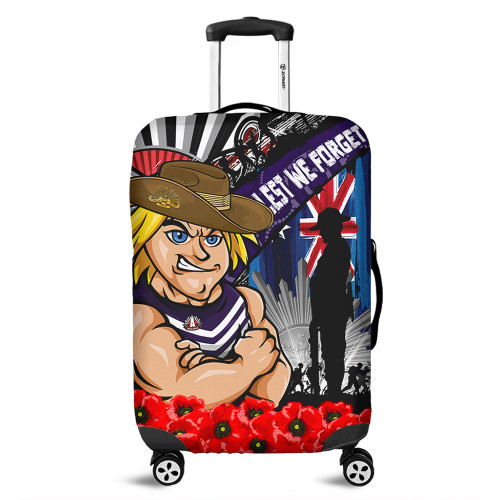 Fremantle Luggage Cover Anzac Day Honor United In Spirit Fremantle Luggage Cover Anzac Day Honor United In Spirit