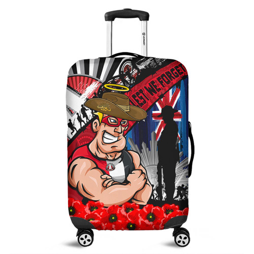 St Kilda Luggage Cover Anzac Day Honor United In Spirit St Kilda Luggage Cover Anzac Day Honor United In Spirit
