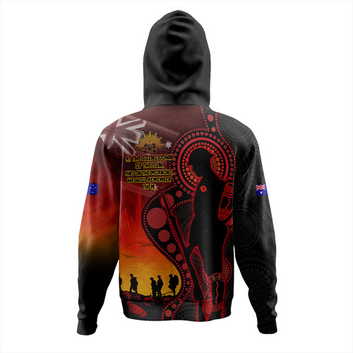 Australia Hoodie ANZAC Day Aboriginal Guardians Of The Dawn Australia Hoodie ANZAC Day Aboriginal Guardians Of The Dawn