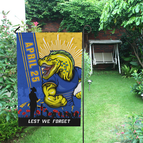 Parramatta Eels Garden Flag Anzac Day Lest We Forget Strong Fighting Spirit Parramatta Eels Garden Flag Anzac Day Lest We Forget Strong Fighting Spirit