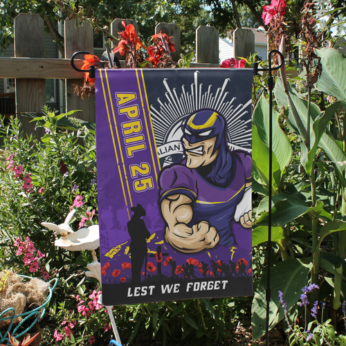 Melbourne Storm Garden Flag Anzac Day Lest We Forget Strong Fighting Spirit Melbourne Storm Garden Flag Anzac Day Lest We Forget Strong Fighting Spirit