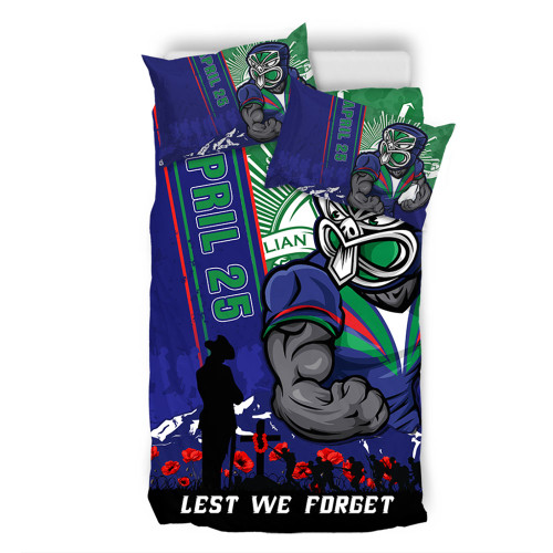 New Zealand Warriors Bedding Set Anzac Day Lest We Forget Strong Fighting Spirit New Zealand Warriors Bedding Set Anzac Day Lest We Forget Strong Fighting Spirit