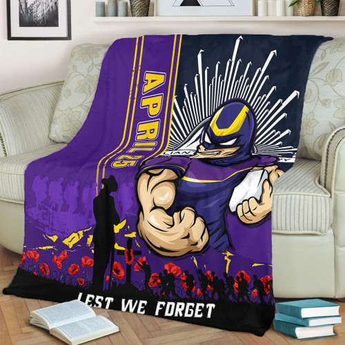 Melbourne Storm Blanket Anzac Day Lest We Forget Strong Fighting Spirit Melbourne Storm Blanket Anzac Day Lest We Forget Strong Fighting Spirit
