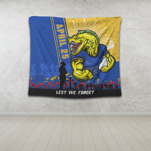 Parramatta Eels Tapestry Anzac Day Lest We Forget Strong Fighting Spirit Parramatta Eels Tapestry Anzac Day Lest We Forget Strong Fighting Spirit