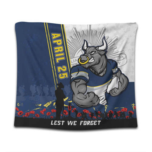 North Queensland Cowboys Tapestry Anzac Day Lest We Forget Strong Fighting Spirit North Queensland Cowboys Tapestry Anzac Day Lest We Forget Strong Fighting Spirit