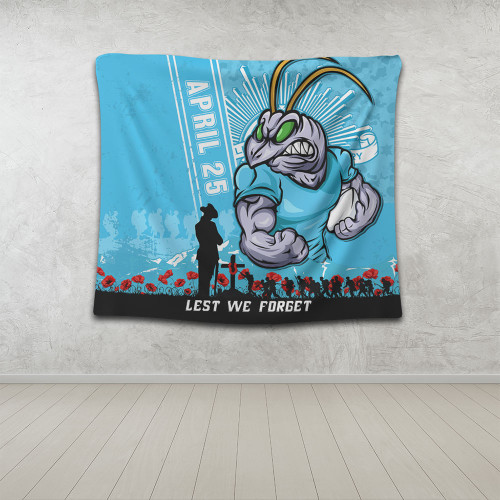 New South Wales Blues Tapestry Anzac Day Lest We Forget Strong Fighting Spirit