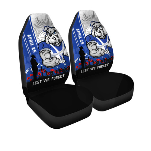 Car Seat Cover Anzac Day Lest We Forget Strong Fighting Spirit