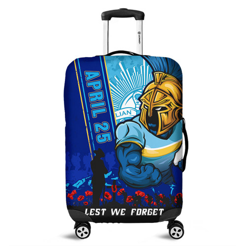 Gold Coast Titans Luggage Cover Anzac Day Lest We Forget Strong Fighting Spirit