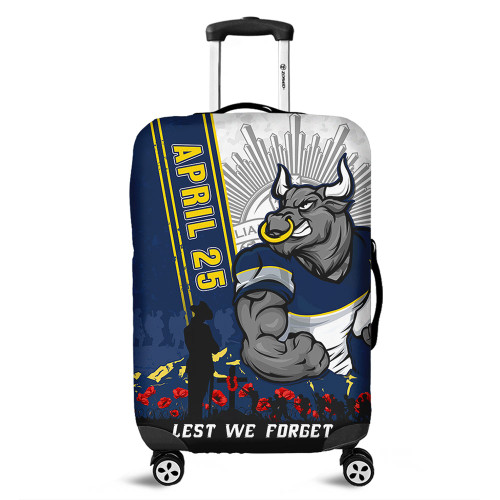 North Queensland Cowboys Luggage Cover Anzac Day Lest We Forget Strong Fighting Spirit North Queensland Cowboys Luggage Cover Anzac Day Lest We Forget Strong Fighting Spirit