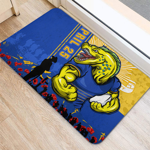 Parramatta Eels Doormat Anzac Day Lest We Forget Strong Fighting Spirit Parramatta Eels Doormat Anzac Day Lest We Forget Strong Fighting Spirit