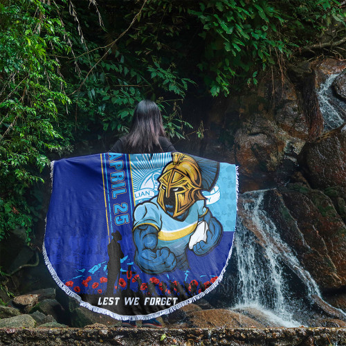 Gold Coast Titans Beach Blanket Anzac Day Lest We Forget Strong Fighting Spirit Gold Coast Titans Beach Blanket Anzac Day Lest We Forget Strong Fighting Spirit