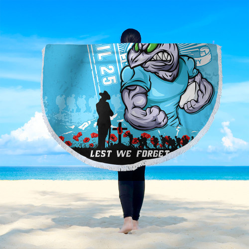 New South Wales Blues Beach Blanket Anzac Day Lest We Forget Strong Fighting Spirit New South Wales Blues Beach Blanket Anzac Day Lest We Forget Strong Fighting Spirit