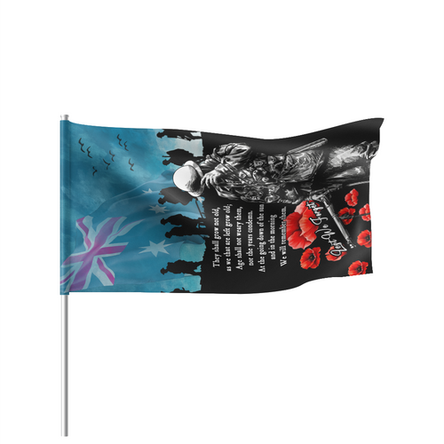 Australia Flag Parade Anzac Day Blue Horizon Of Sacrifice Australia Flag Parade Anzac Day Blue Horizon Of Sacrifice