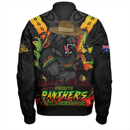 Penrith Panthers Bomber Jacket Ripped Legacy Of The Game The ANZAC Spirit Lives On Penrith Panthers Bomber Jacket Ripped Legacy Of The Game The ANZAC Spirit Lives On