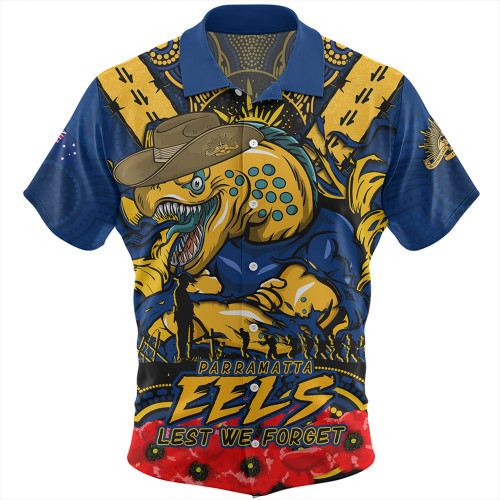 Parramatta Eels Hawaiian Shirt Ripped Legacy Of The Game The ANZAC Spirit Lives On Parramatta Eels Hawaiian Shirt Ripped Legacy Of The Game The ANZAC Spirit Lives On