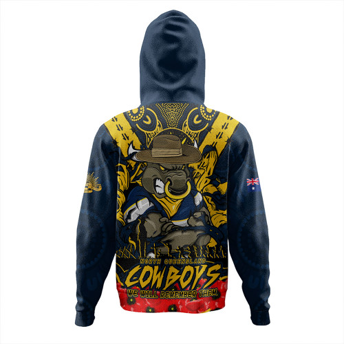 North Queensland Cowboys Hoodie Ripped Legacy Of The Game The ANZAC Spirit Lives On North Queensland Cowboys Hoodie Ripped Legacy Of The Game The ANZAC Spirit Lives On